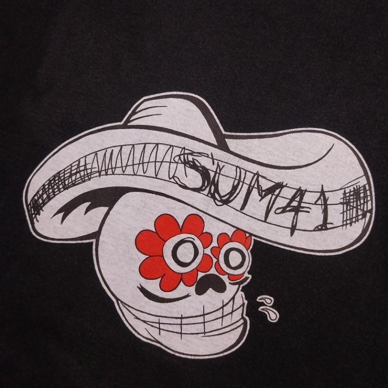 kaos band sum 41 tag shoot japan release