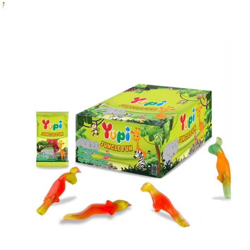 

[ HALAL ] YUPI JUNGLE FUN 1 BOX ISI 24 PCS