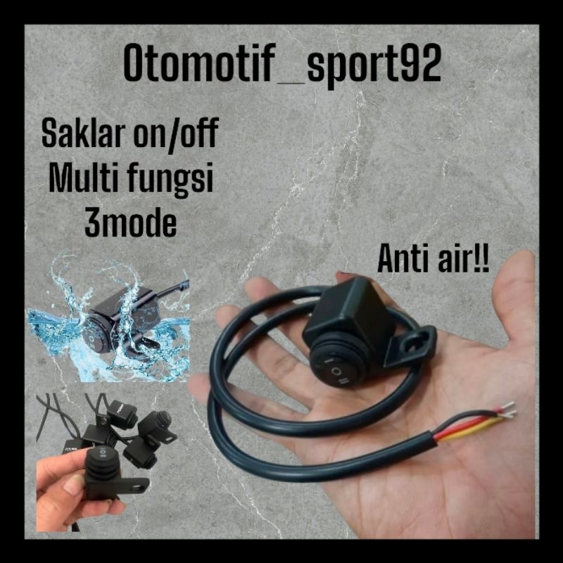 saklar stang motor 3mode / saklar on off motor
