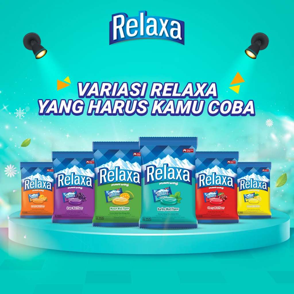 

HM ~ Permen Relaxa Mint 6 Varian Rasa 2,5gr.