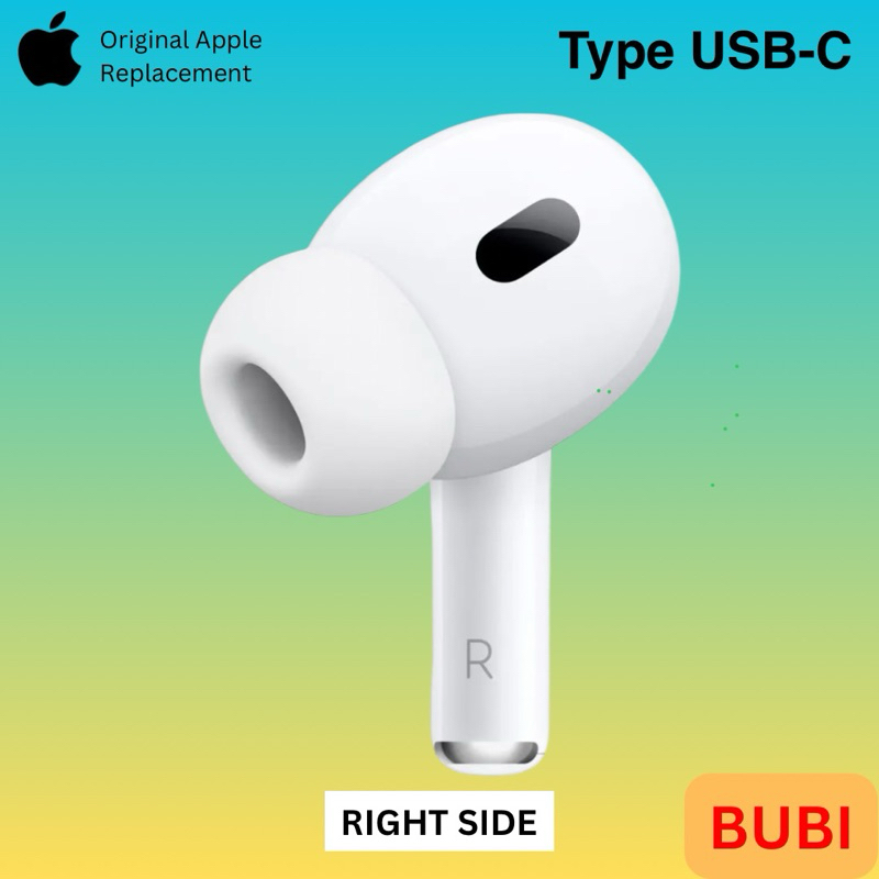 Airpods pro gen 2 Type USB-C original sebelah kanan/right earpiece