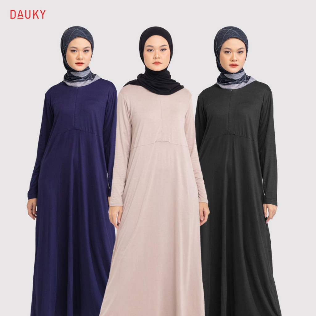 Inner Rayon Dalaman Gamis Busui Spandex Rayon Nyaman By Dauky (Dress Bella)