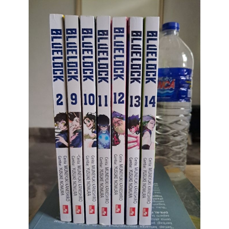 komik Blue lock volume 2,9,10,11,12,13,14