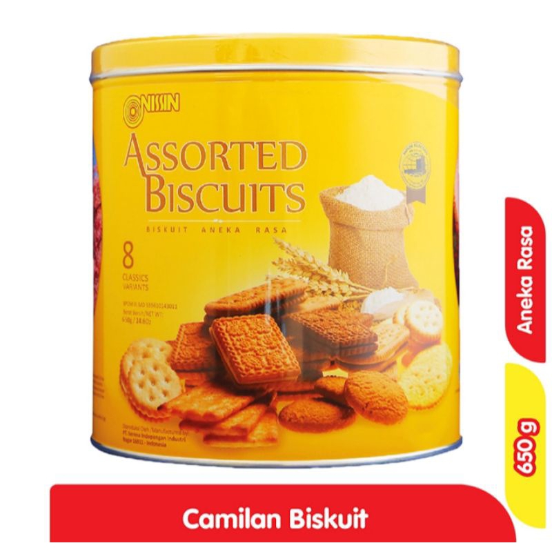 

Nissin Assorted Biscuits Kaleng 650 gr