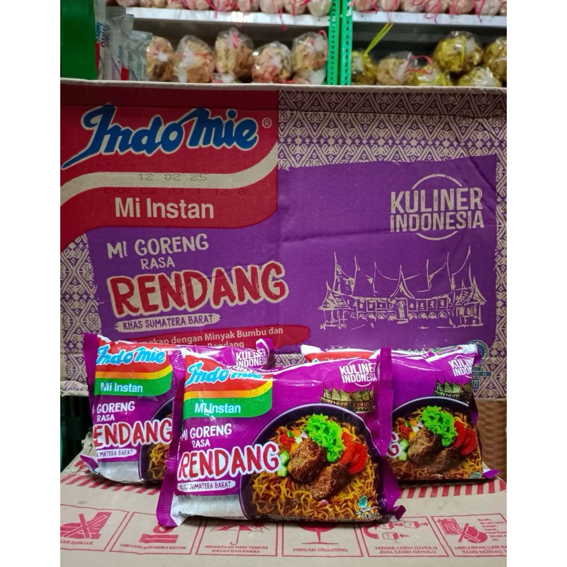 

Indomie Mie Instan Goreng Rendang