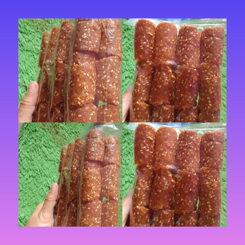 

Noga gula aren wijen | cemilan manis noga wijen | Noga gula aren | Noga bungkusan | Snack Noga | Noga wijen bungkusan