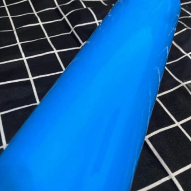 Skotlet Biru Langit skotlet biru muda glosy