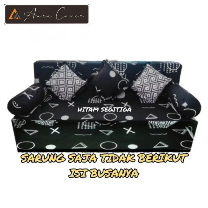 Sarung sofabed inoac/royal tebal 20cm / Sprei sofa bed no 1 dan 2
