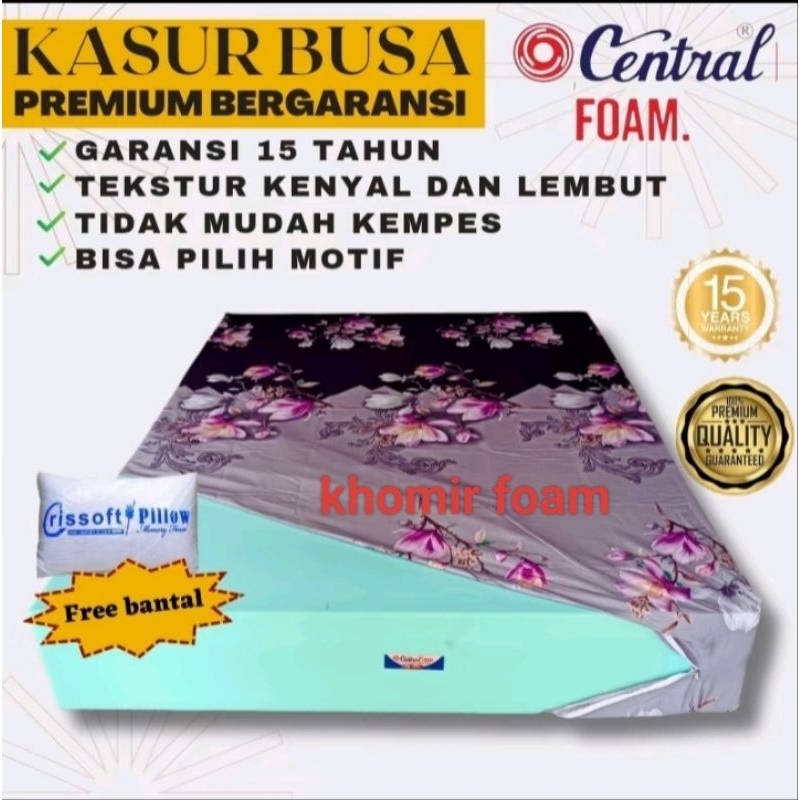 Kasur busa central foam 180x200x20 termurah garansi 15 tahun