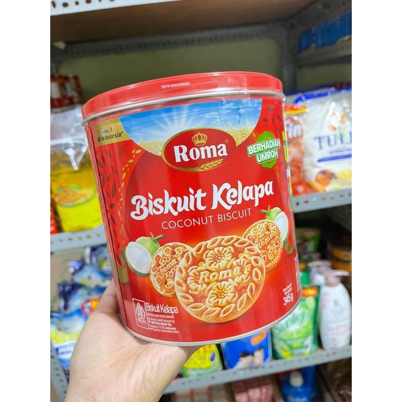 

Biskuit Roma Kelapa Kaleng 345g