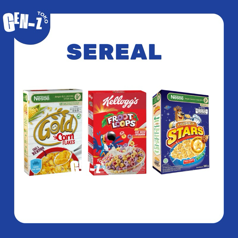 

honey star | corn flakes | froot loops