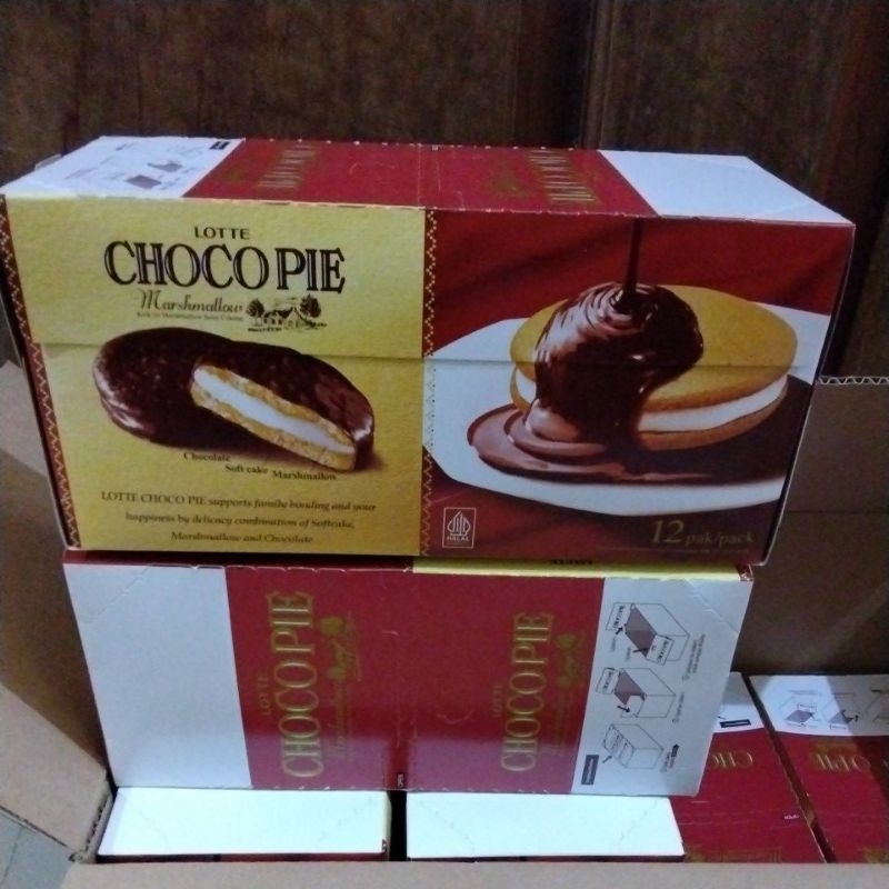 

Lotte Choco Pie 26gr 1 box