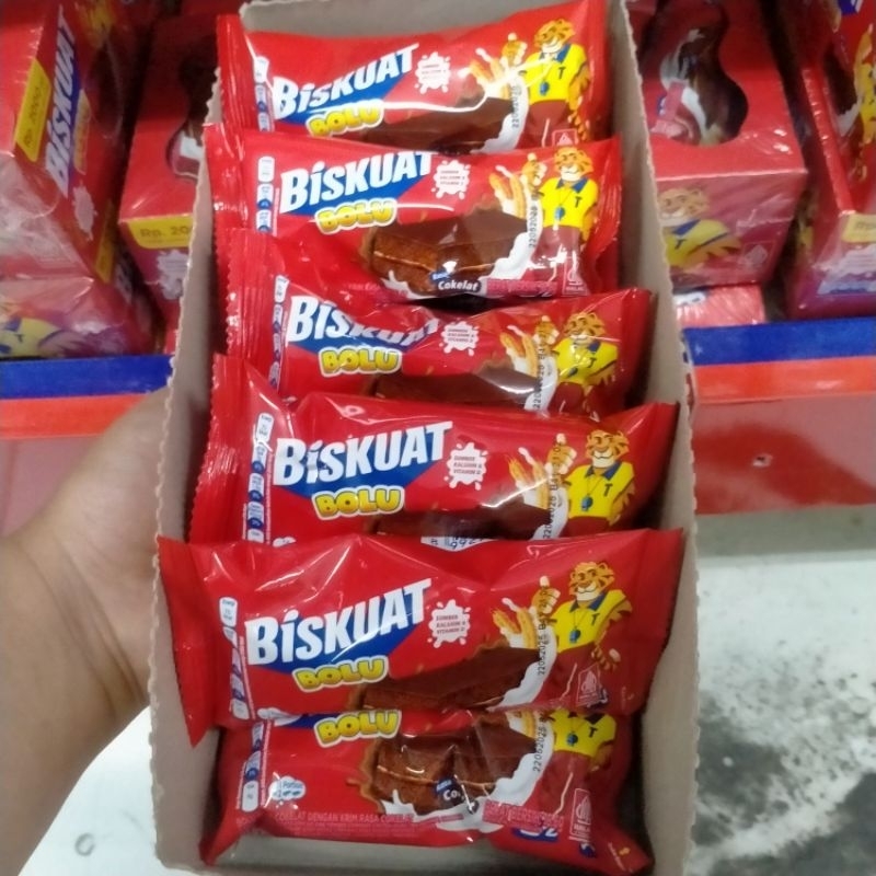 

Biskuat Bolu Netto 16Gr ( 1 Pcs )