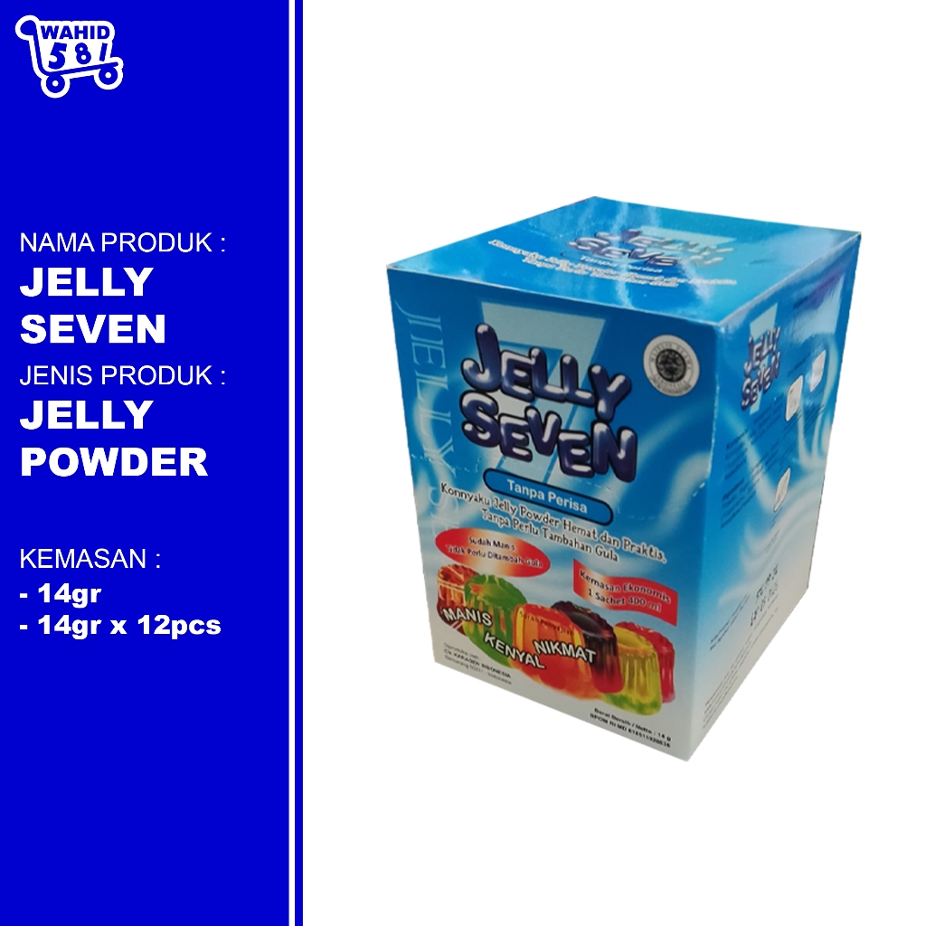 

Jelly Seven / Rasa Buah / Tanpa Perisa / 1 Box 14gr