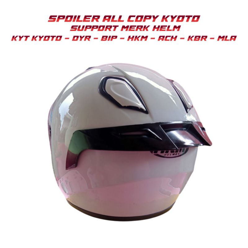 Spoiler helm Kyt Kyoto 3D