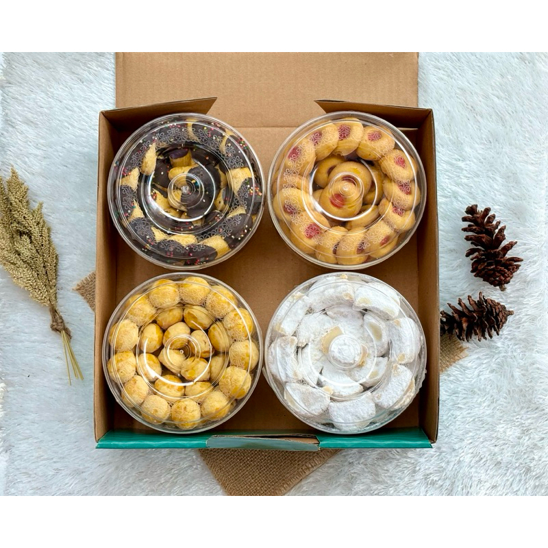 

Hampers Lebaran Kue Kering Purnama isi 4 toples