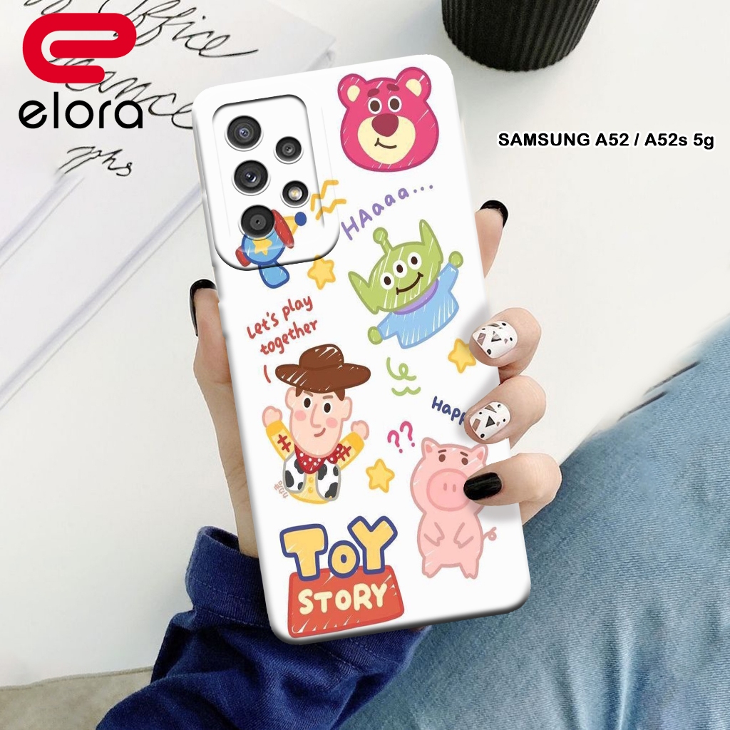 Case Samsung A52 / A52s 5G - Elloraa.id - Casing Samsung A52 5G - Motif Case Toy Story - Pelindung h