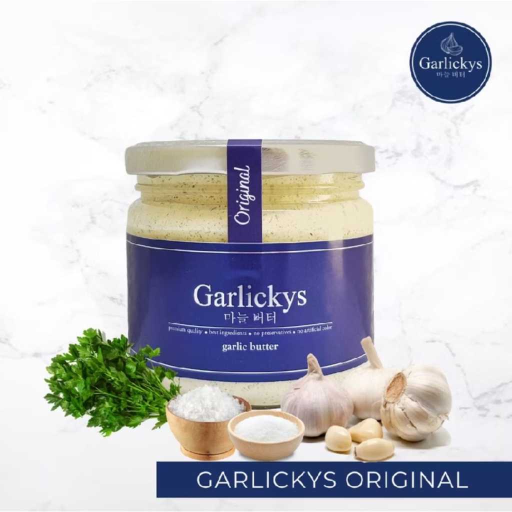 

GARLICKYS Premium Garlic Butter varian Original-Sweet & Salty