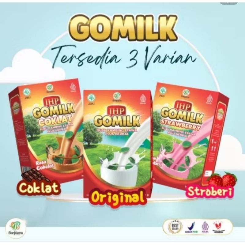 

Gomilk susu kambing etawa plus herbal superfood 200g