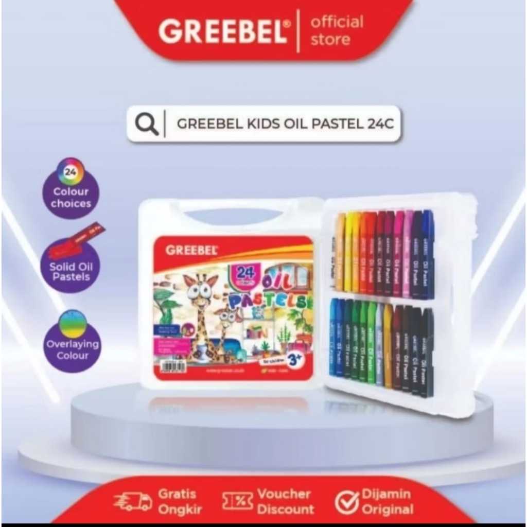 

CRAYON GREEBEL 24 WARNA