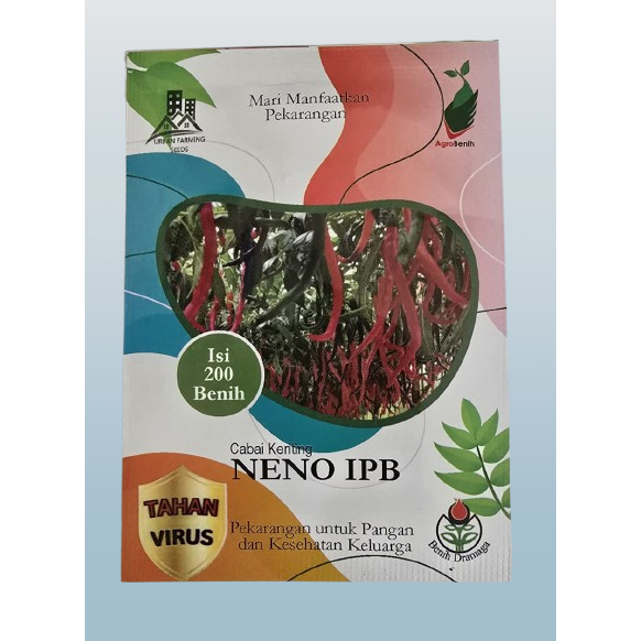 Benih Cabai Keriting Tahan Virus NENO TAVI IPB