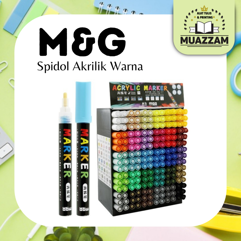 

M&G Spidol Akrilik Warna