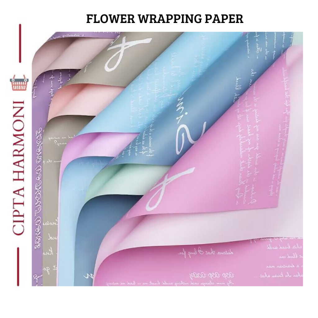 

Flower Wrapping Paper Kertas Buket Bunga Kertas Cellophane KB011