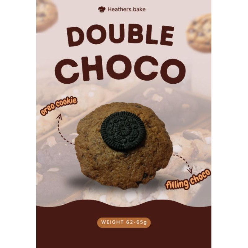 

Softcookies varian Double Choco//Heathers Bake Double Choco Oreo Cookie