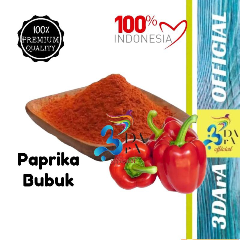 

Bubuk Paprika Murni Kualitas Premium