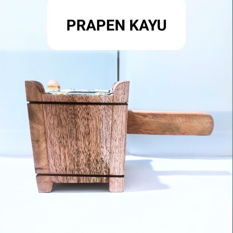 PRAPEN KAYU - MABKHARA - PRAPEN BUKHUR - WADAH BUHUR