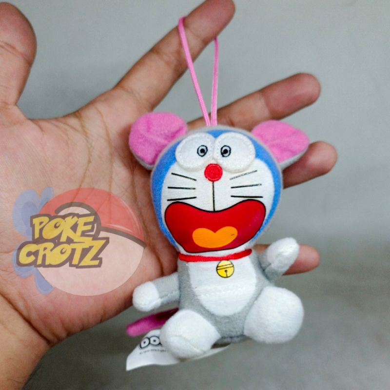 Boneka Happy Meal Doraemon Shio Rat mcd plush 10cm