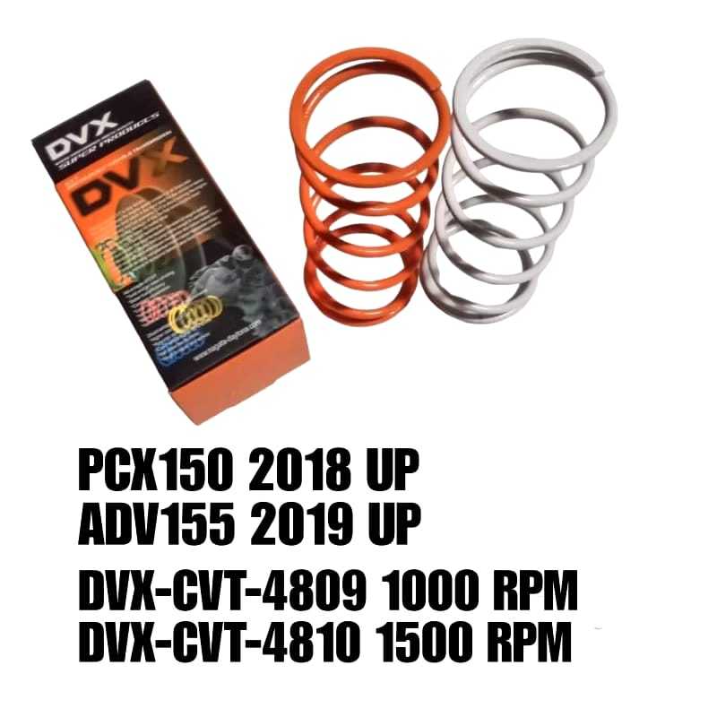 PER CVT DVX DAYTONA RACING 1000 RPM 4809 1500 RPM 4810 ALL NEW OLD VARIO 125 150 160 PCX 150 ADV 155