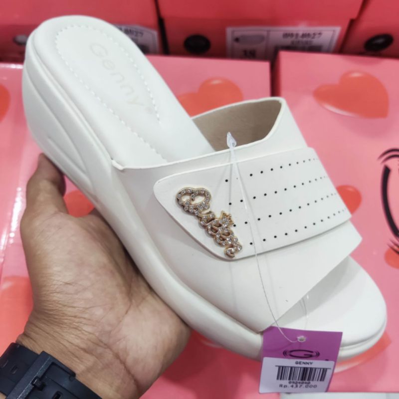 GENNY SHOES ORIGINAL❗Sandal Wedges Wanita