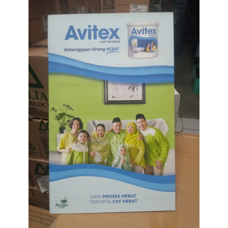 Katalog warna cat tembok Avitex