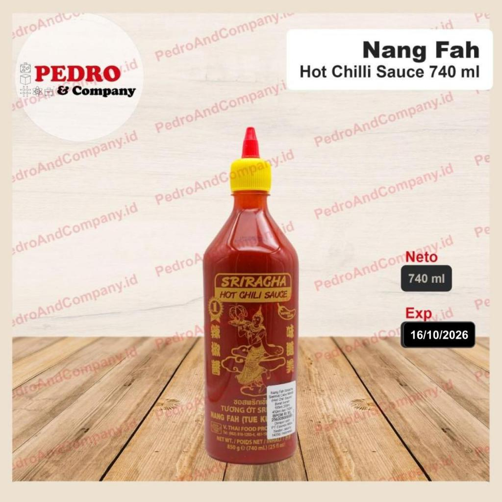 

Sriracha - Hot chili sauce/ nang fah/ saus sambal cabe (740 ml)