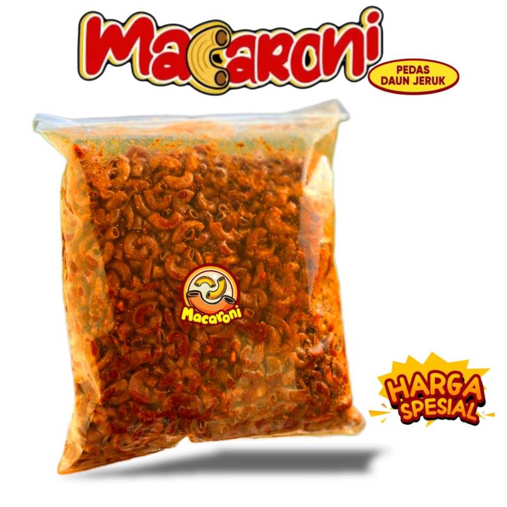 

Makroni Cikruh 1 Kg Pedas Daun Jeruk / Makroni Bantet Cemilan Food Snack