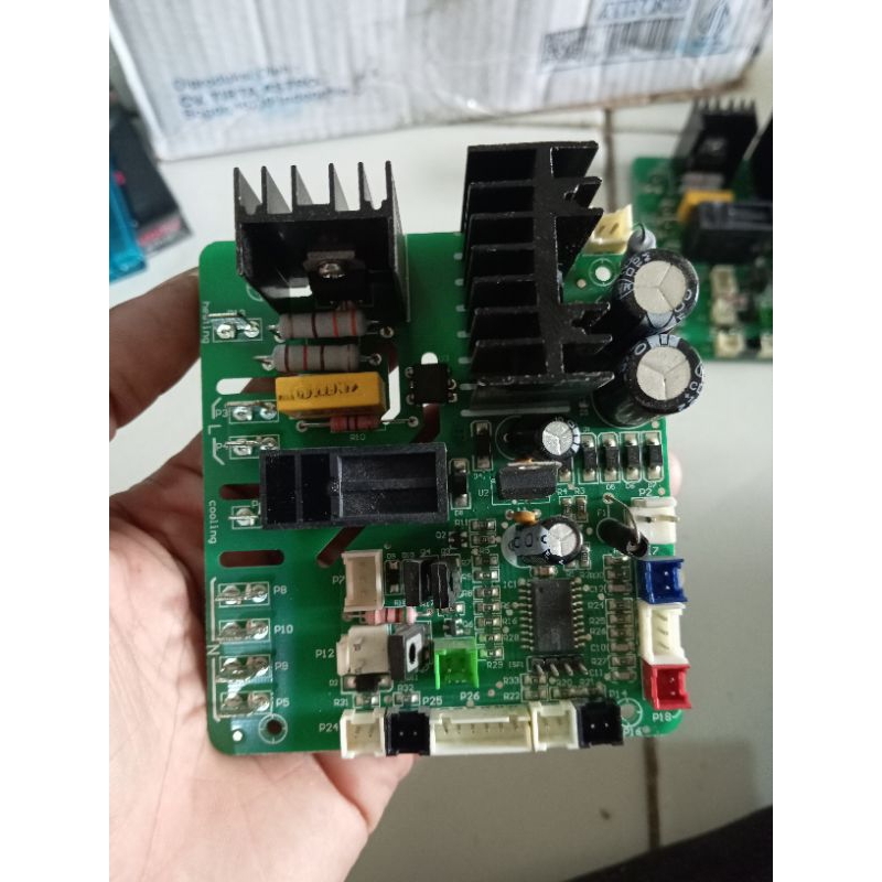 PCB MODUL SHARP CONTROL DISPENSER GALON BAWAH SHARP E252098 ORIGINAL