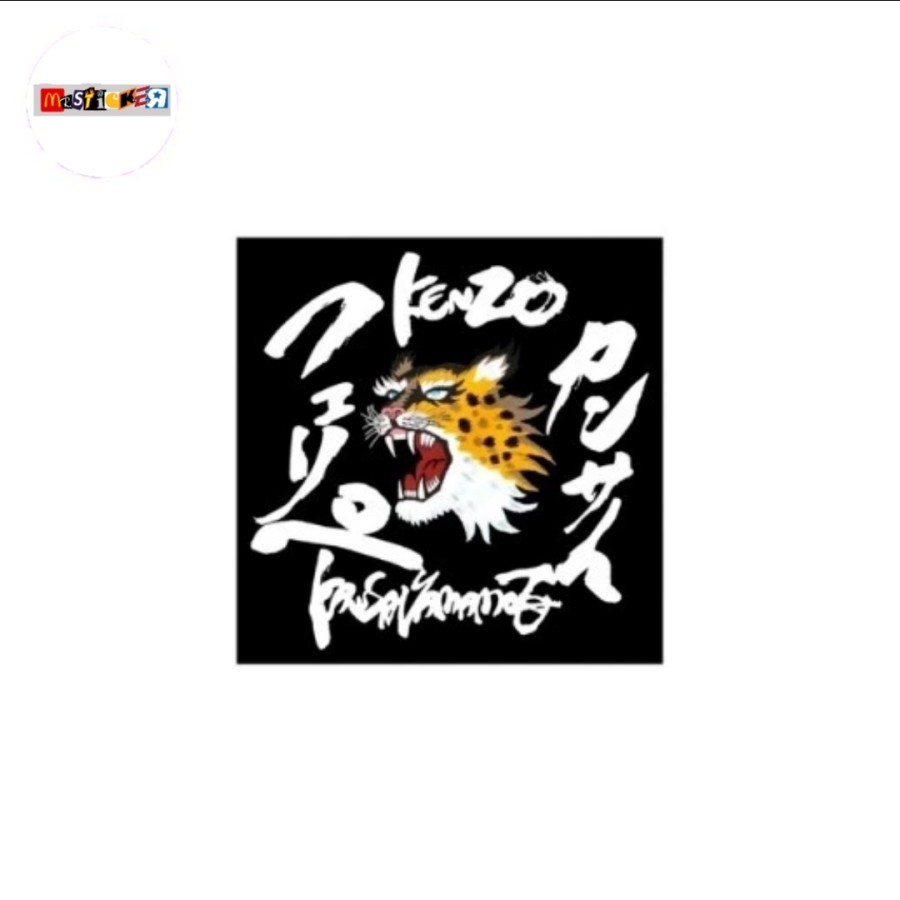 

sticker Kenzo x Kansai Yamamoto graphic logo stiker