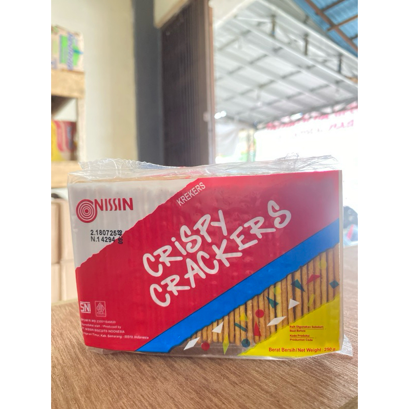 

NISSIN CRISPY CRACKERS 250gr