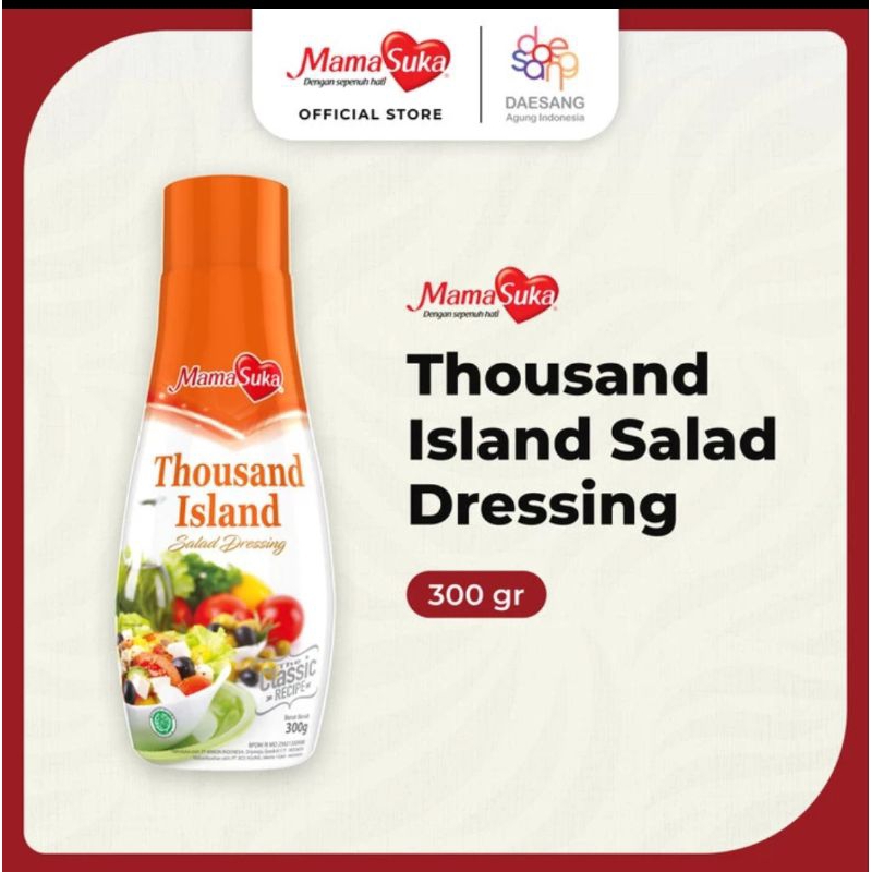 

FREE PACKING- Mamasuka Thousand Island 300gr