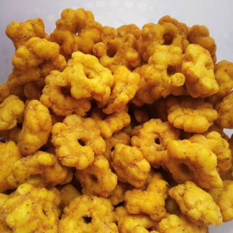 

camilan snack kembang ribut pedas manis gurih segala usia