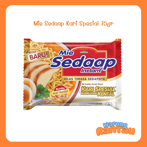 

Mie Sedaap Rasa Kari Spesial 75gr