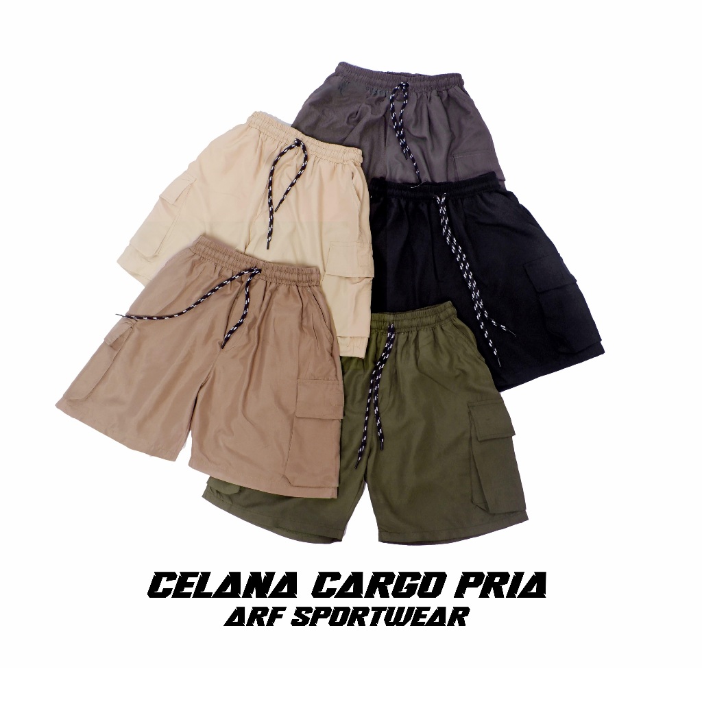 Celana Cargo Boardshort 3 Pcs 80 Ribuan / Celana Pendek