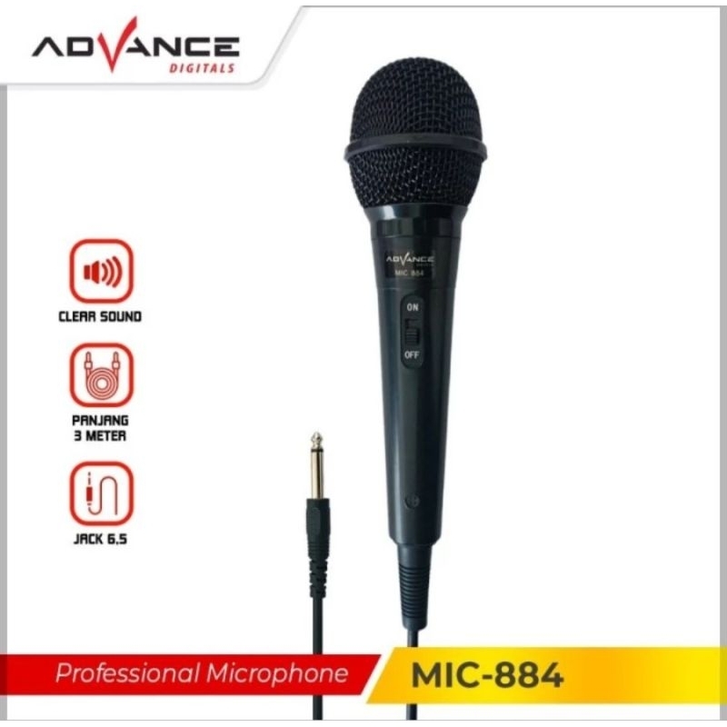 MIC KABEL ADVANCE MIC-884 MIC KABEL ADVANCE MIC884