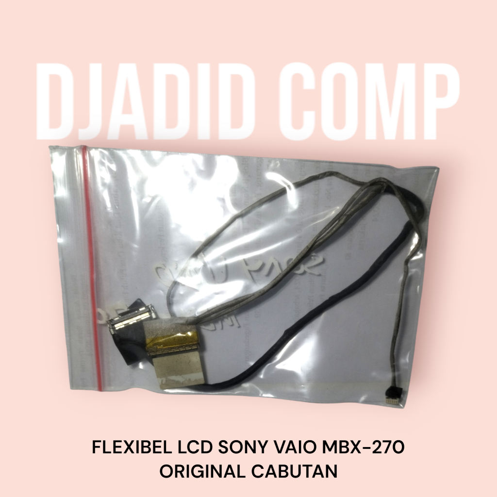 flexible vaio mbx-270 original cabutan laptop