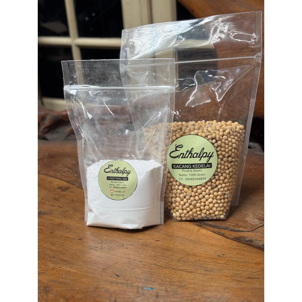 

KACANG KEDELAI 1 KG + CIOKO GDL 500 GRAM