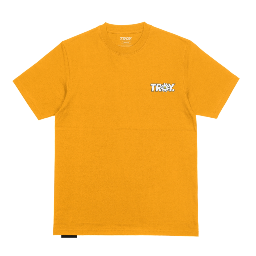 Troy Company Tshirt Yellow Mustard Made You - Kaos Lengan Pendek Kaos Kuning Mustard MTD 2930