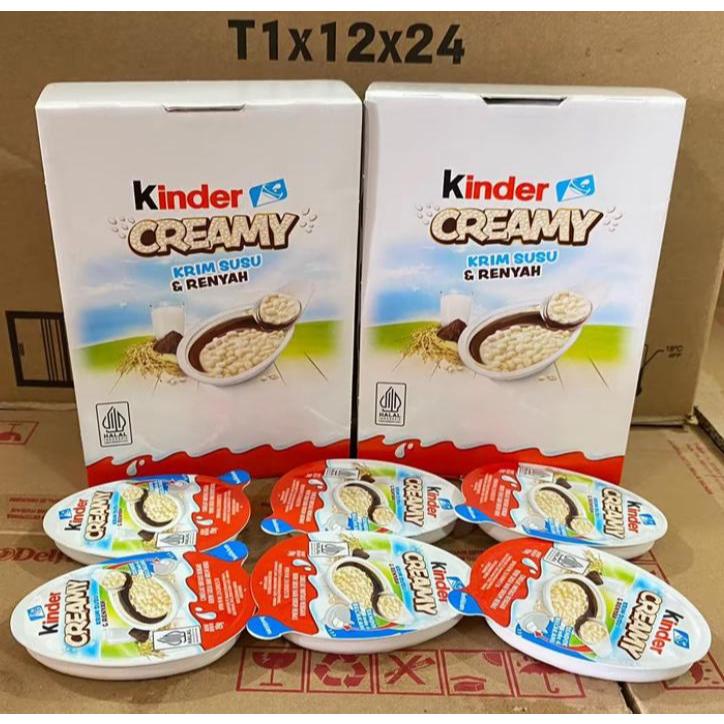 

Kinder Joy Creamy 1 box isi 12 pcs