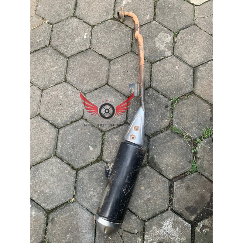 knalpot honda revo absolut blade lama original