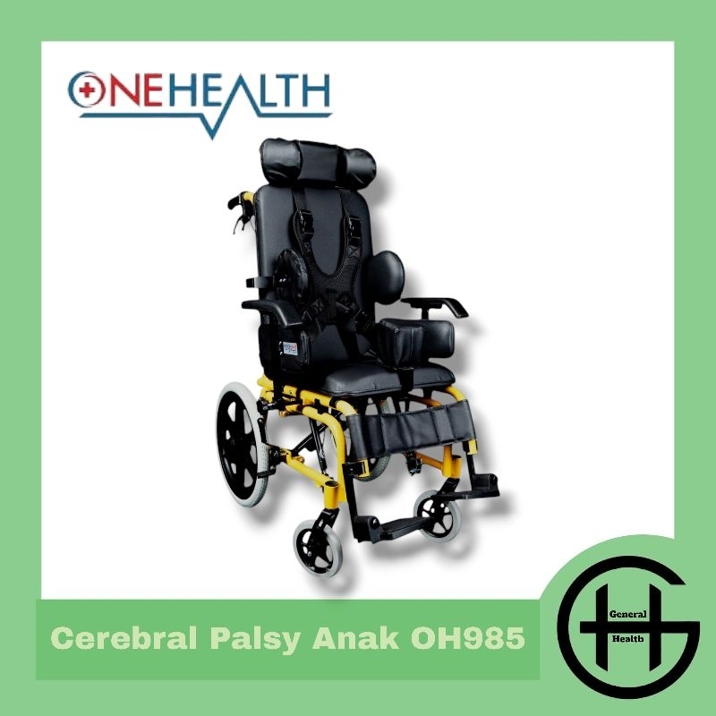 Kursi Roda Cerebral Palsy OneHealth OH985 Anak  Kursi Roda Anak Kebutuhan Khusus Cerebral Palsy